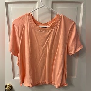 Medium Outdoor Voices Everyday Short Sleeve in Coral